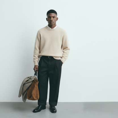 BELMONT Cashmere Crew