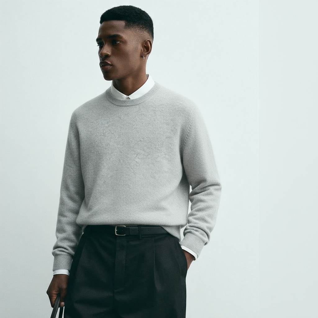 BELMONT Cashmere Crew